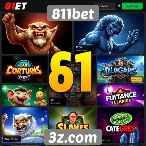 Comparação de jogos oferecidos pelo 811bet