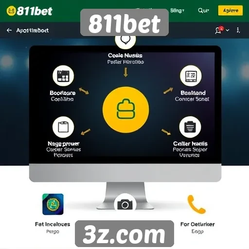 Análise das funcionalidades do site 811bet